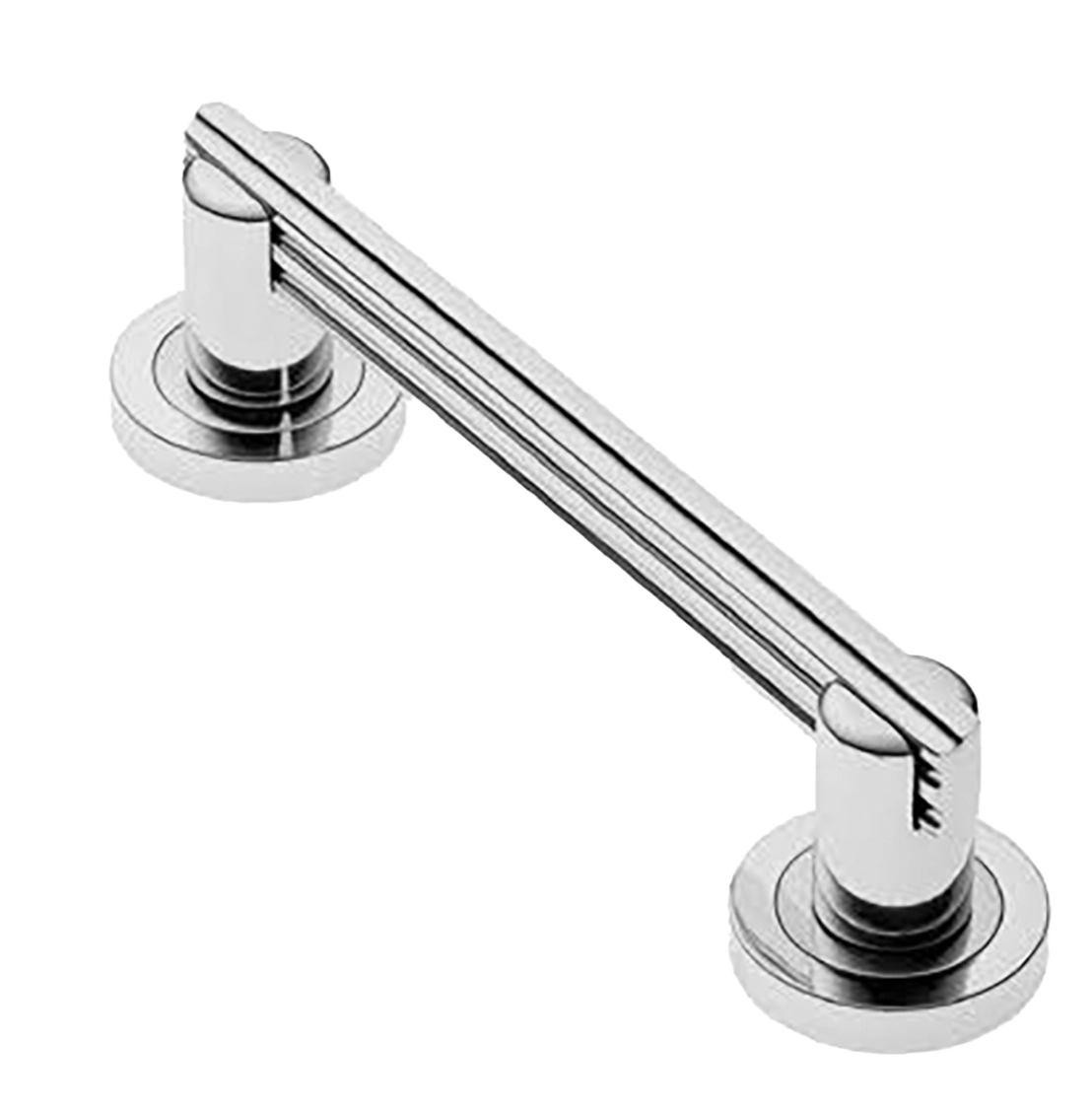 Ручкаскоба ORCHIDEA PH CRO на круглой розетке, цвет  хром, латунь фото купить Барнаул