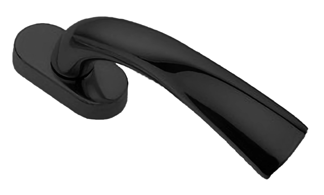 Ручка оконная RAFT W1 NERO, цвет - черный фото купить Барнаул