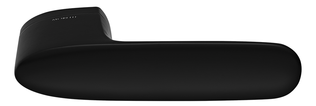 Ручка дверная UNIVERSE NERO-ST цвет черный soft-touch, ЦАМ фото купить в Барнауле