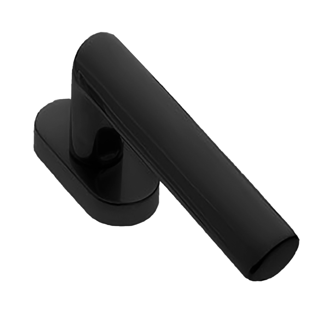 Ручка оконная STELLA W1 NERO, цвет - черный фото купить Барнаул