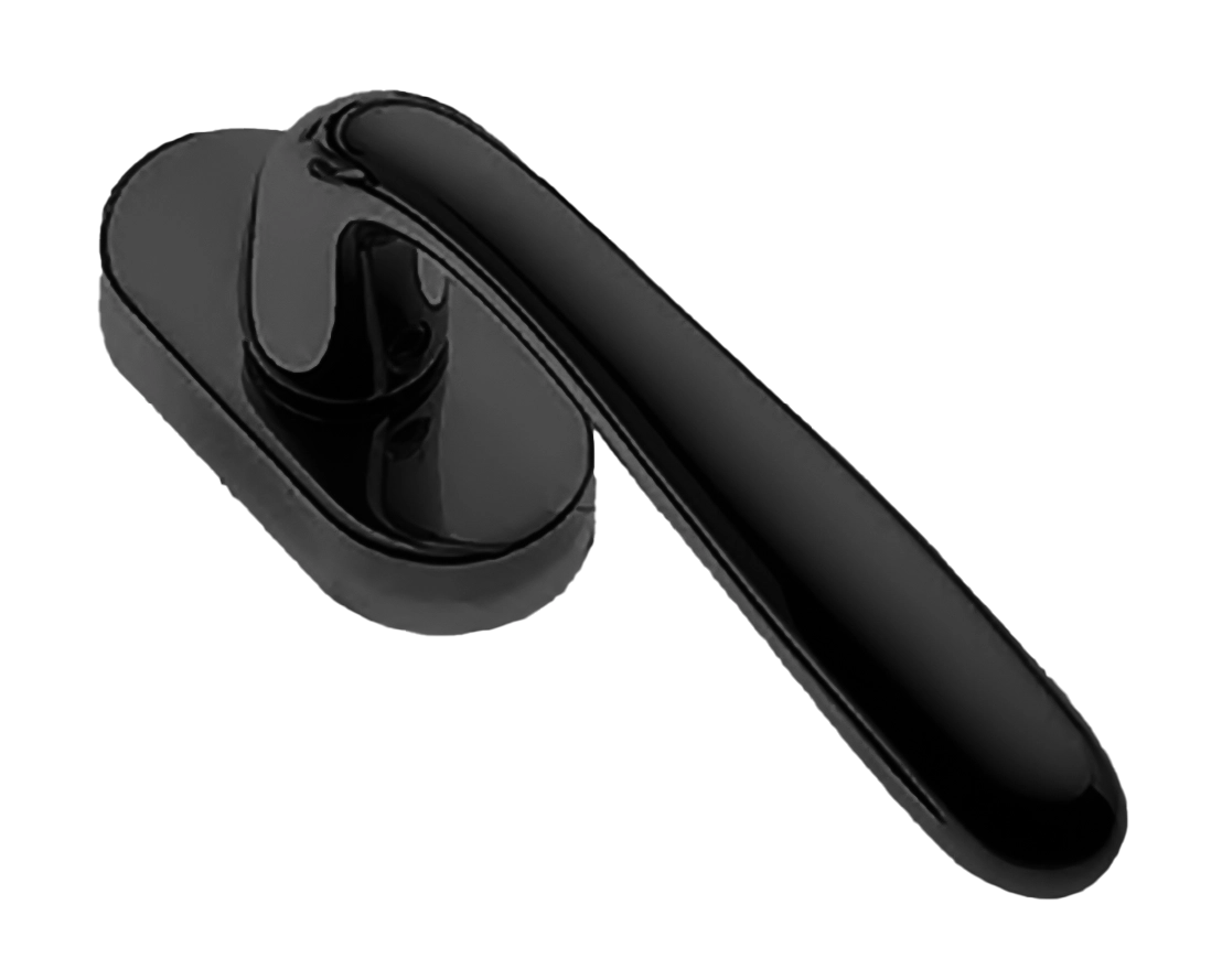 Ручка оконная RUBINO W1 NERO, цвет - черный фото купить Барнаул