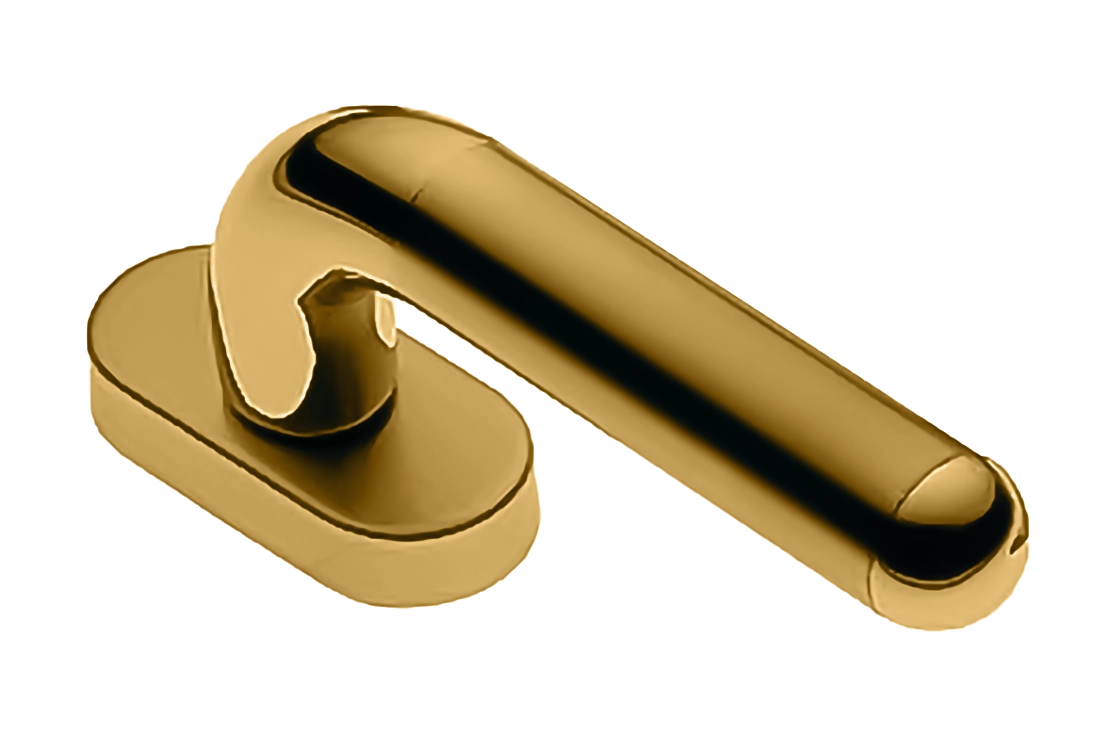 Ручка оконная GAVANA W1 OTL, цвет - золото фото купить Барнаул