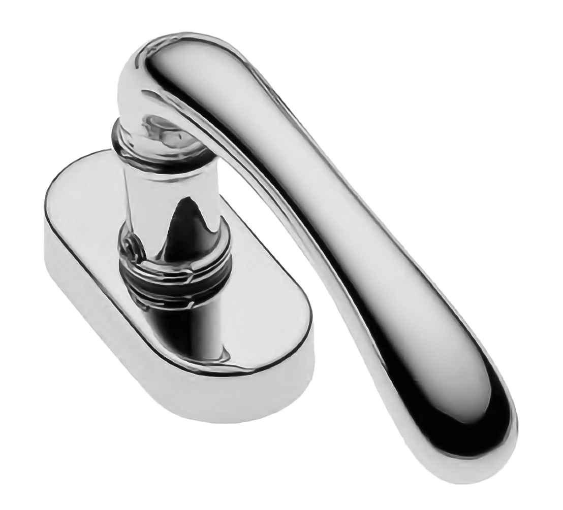 Ручка оконная RING W1 CRO, цвет - хром фото купить Барнаул