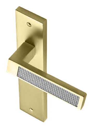 Ручка дверная на планке Ручка дверная на планке DOLCE VITA PL OSA, цвет матовое золото фото купить Барнаул