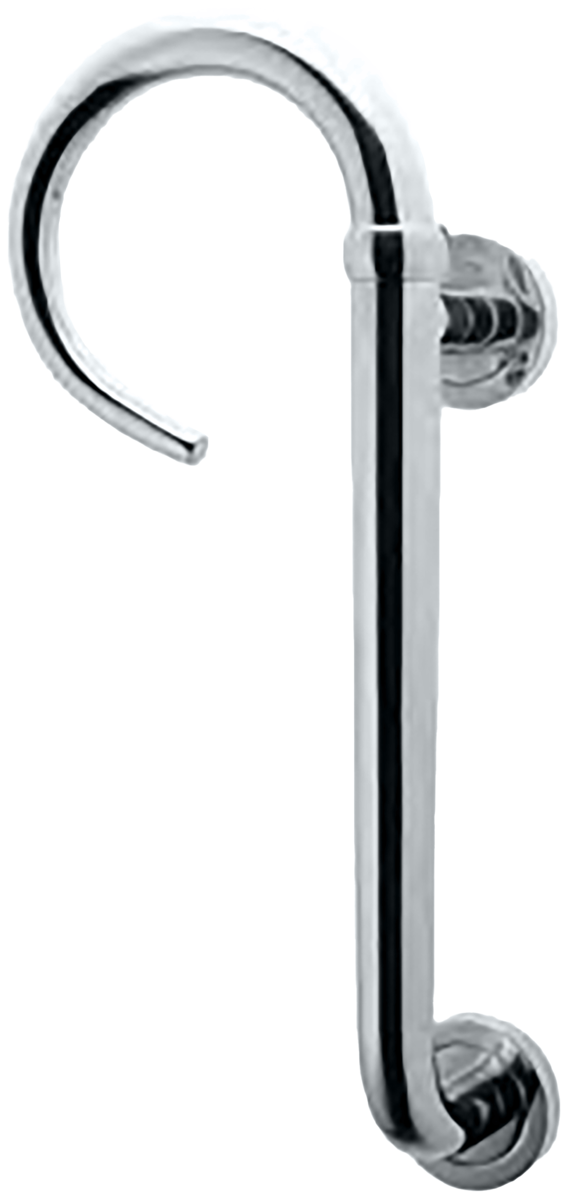 Ручка-скоба LANGOUST PH L CRO левая на круглой розетке, цвет хром, латунь фото купить Барнаул