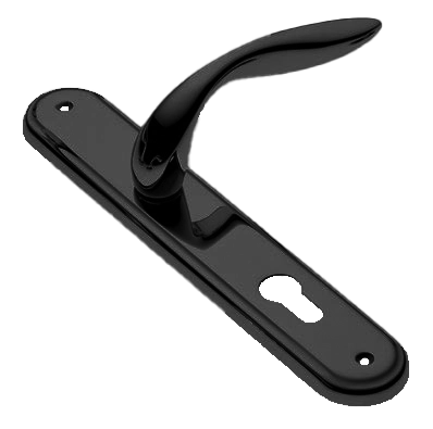 LEON PL NERO, ручка на планке, цвет - черный фото купить в Барнауле