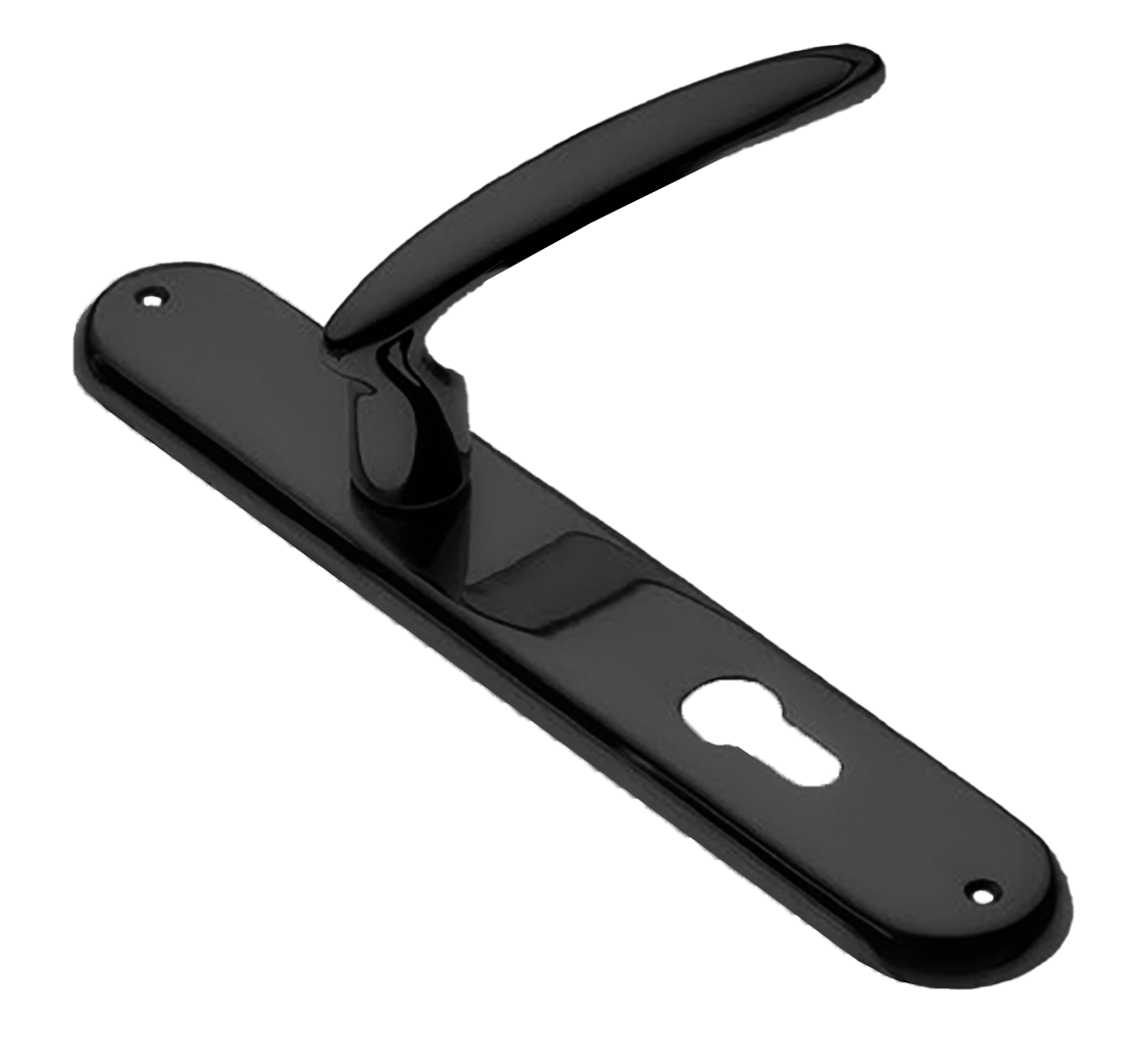 FLAMINGO PL NERO, ручка на планке, цвет - черный фото купить в Барнауле