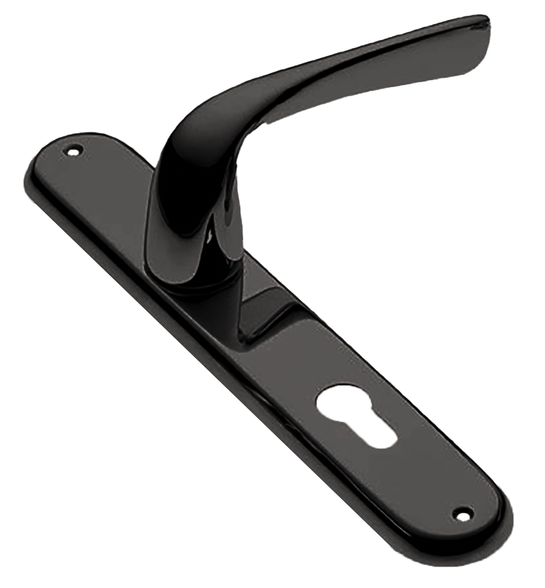 Ручка дверная на планке LE MANS PL NIN, цвет черный никель, латунь фото купить в Барнауле