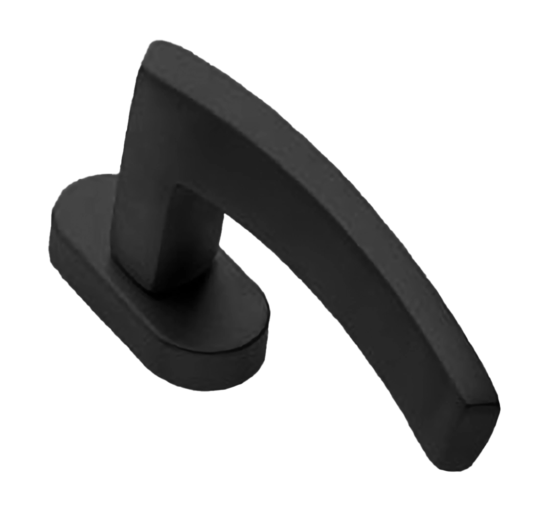 Ручка оконная WIND W1 NERO, цвет - черный фото купить в Барнауле