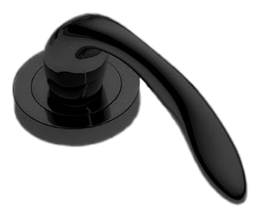 Ручка оконная LEON W1 NERO, цвет - черный фото купить в Барнауле