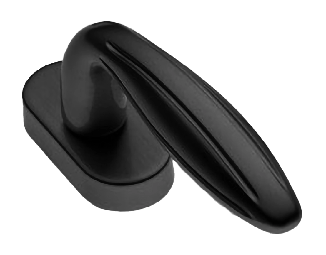 Ручка оконная BUD W1 NERO, цвет - черный фото купить в Барнауле