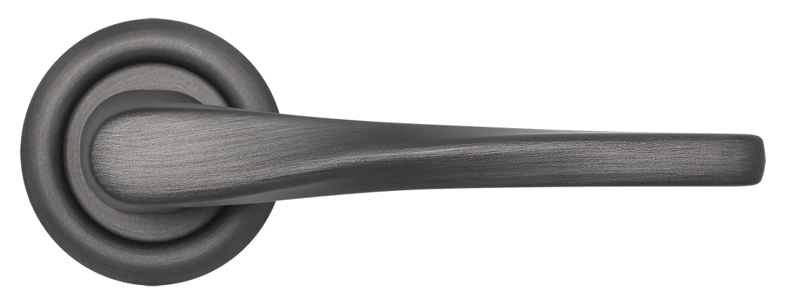 Ручка дверная THE OLYMPICS R7 SST на круглой розетке, цвет Летняя гроза/Summer Storm фото купить в Барнауле