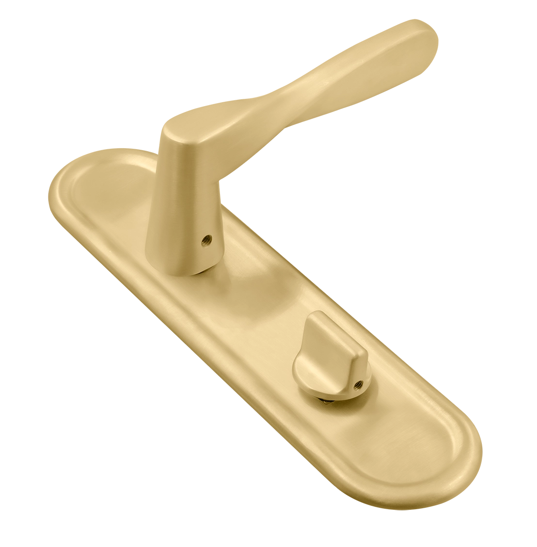 Ручка дверная THE OLYMPICS PLR AH на планке, цвет Осенний мёд/Autumn Honey фото купить Барнаул