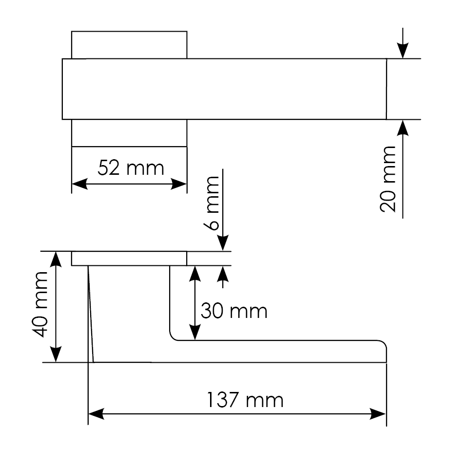 Комплект дверных ручек MH-56-S6 BL с заверткой MH-WC-S6 BL + магнитный замок M1895 BL, цвет черный фото morelli Барнаул