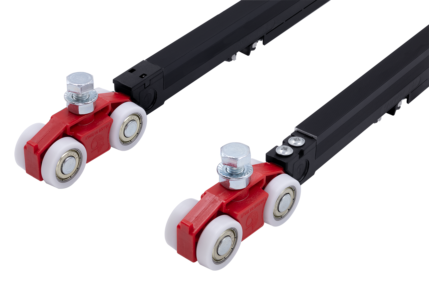 Комплект роликов ECO SLIDING SET 3 80kg NEW, двойной доводчик, дверь до 80кг фото купить в Барнауле