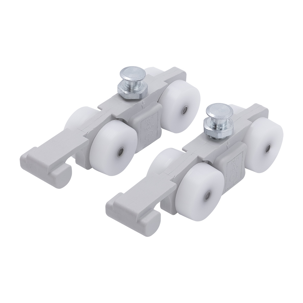 Комплект ролик-стопор SLIDING SET 1-SO 40kg NEW для синхр. открывания, дверь до 40кг фото фурнитура Барнаул