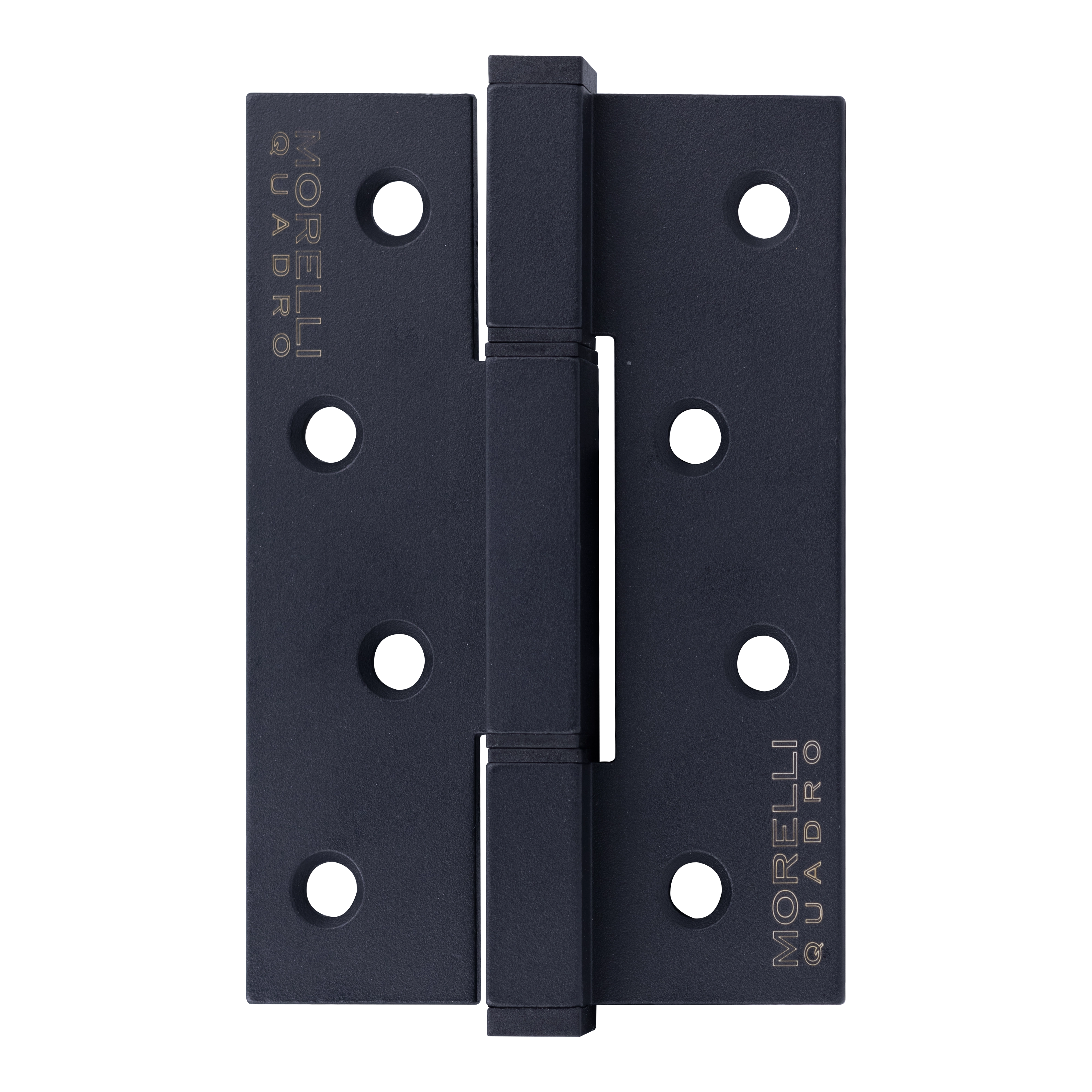 Петля QUADRO-2 BL врезная на квадратной оси, вес полотна до 40 кг, цвет черный фото купить в Барнауле