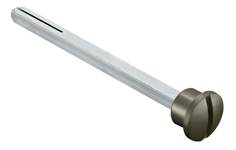 Четырехгранник LUX-SPINDLE-WC 110 ANT 110мм с кнопкой, цвет антрацит фото купить Барнаул