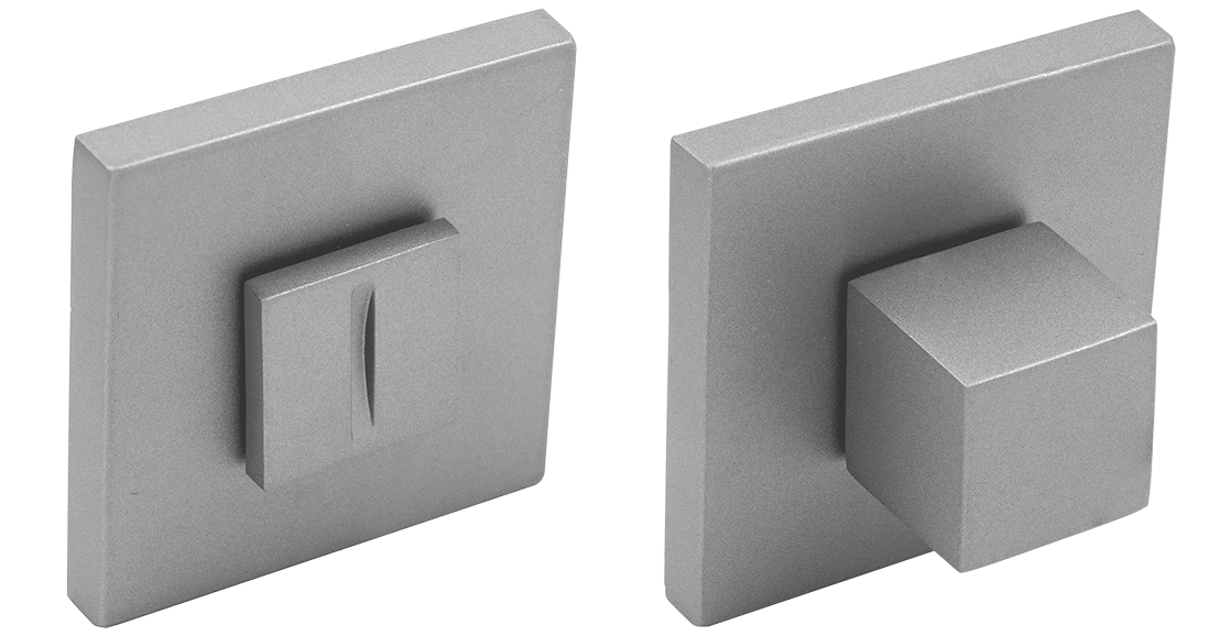 Завертка сантехническая MH-WC-S6 ASC на квадратной розетке цвет анодированный матовый хром, ЦАМ фото купить Барнаул