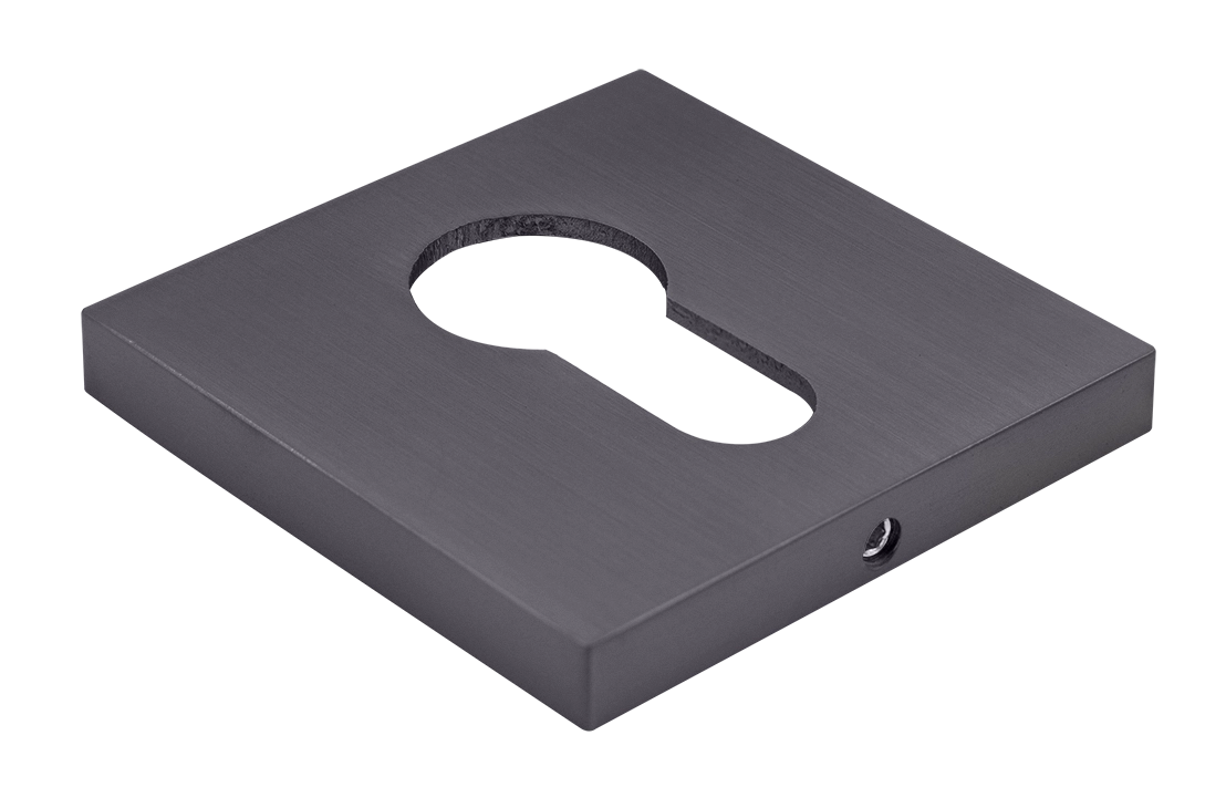 Накладка на замок MH-KH-S6 GR под евроцилиндр, цвет graphite фото купить Барнаул