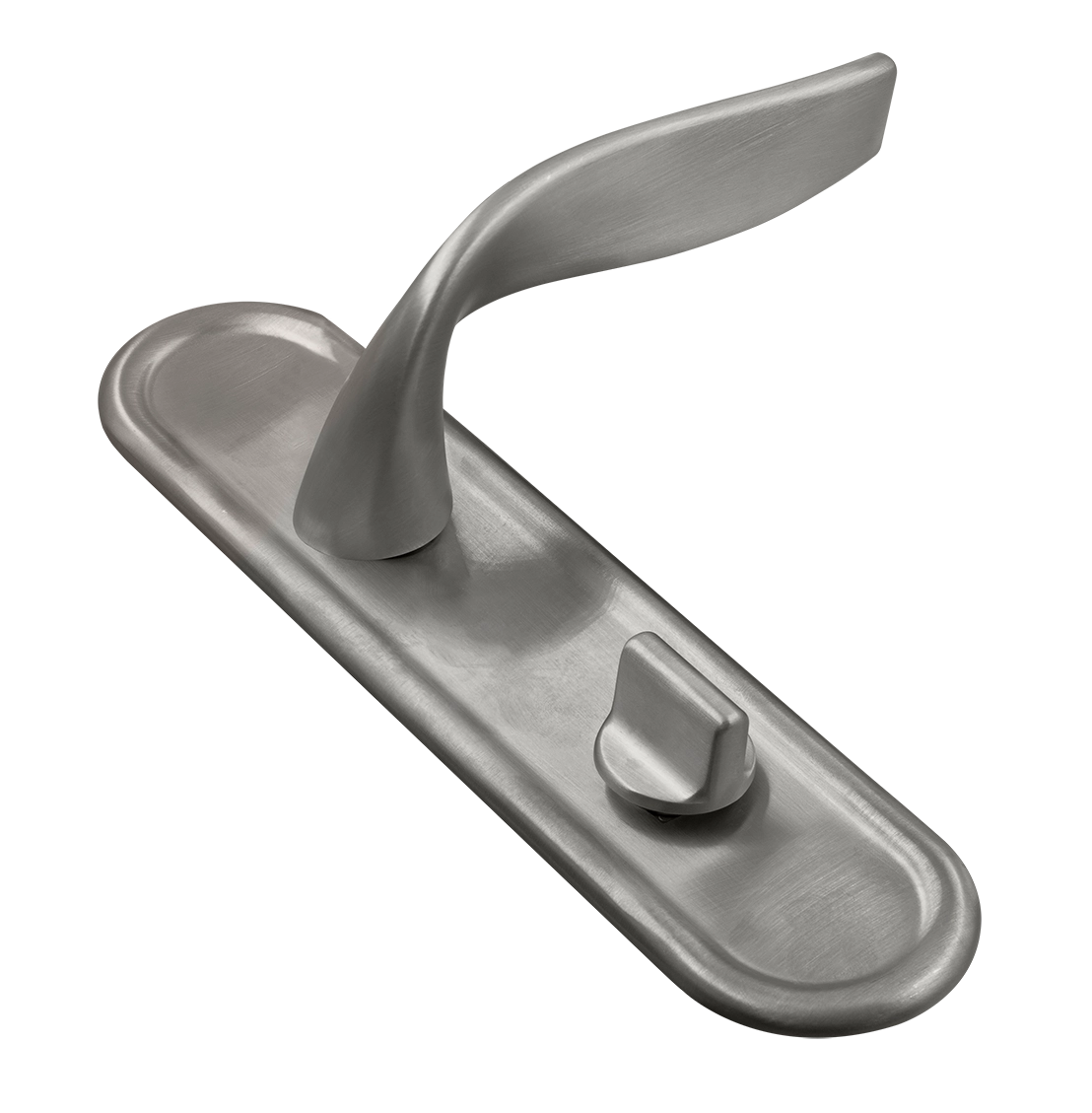 Ручка дверная SKYSCRAPER PLR WF на планке, цвет Зимняя стужа/Winter Frost фото купить Барнаул