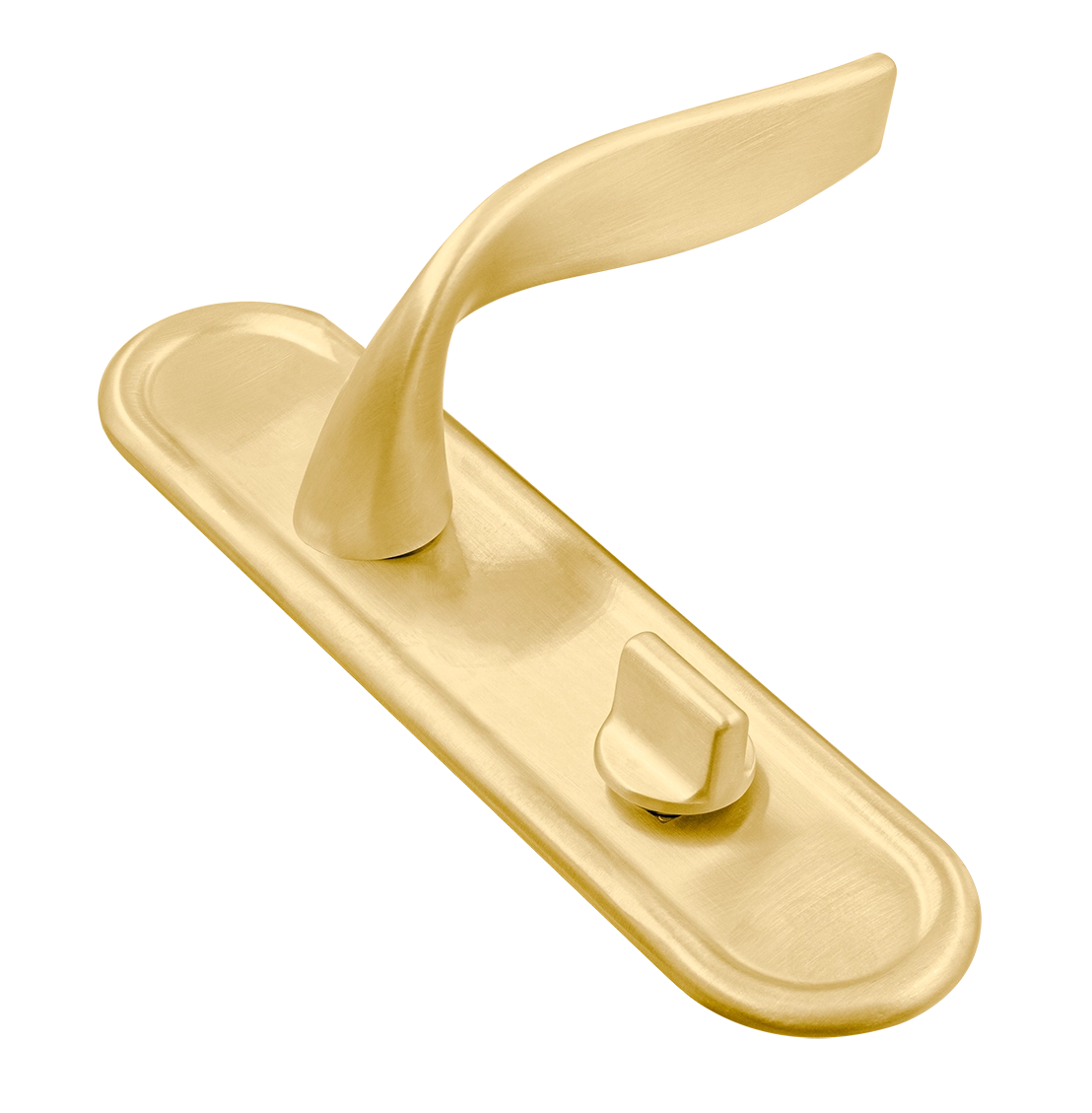 Ручка дверная SKYSCRAPER PLR AH на планке, цвет Осенний мёд/Autumn Honey фото купить Барнаул