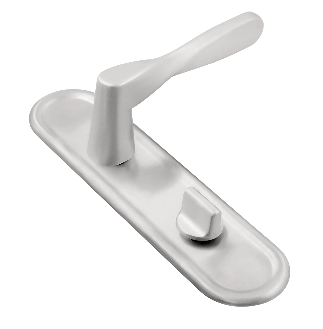 Ручка дверная THE OLYMPICS PLR SSW на планке, цвет Стокгольмский снегопад/Stockholm Snowfall фото купить Барнаул