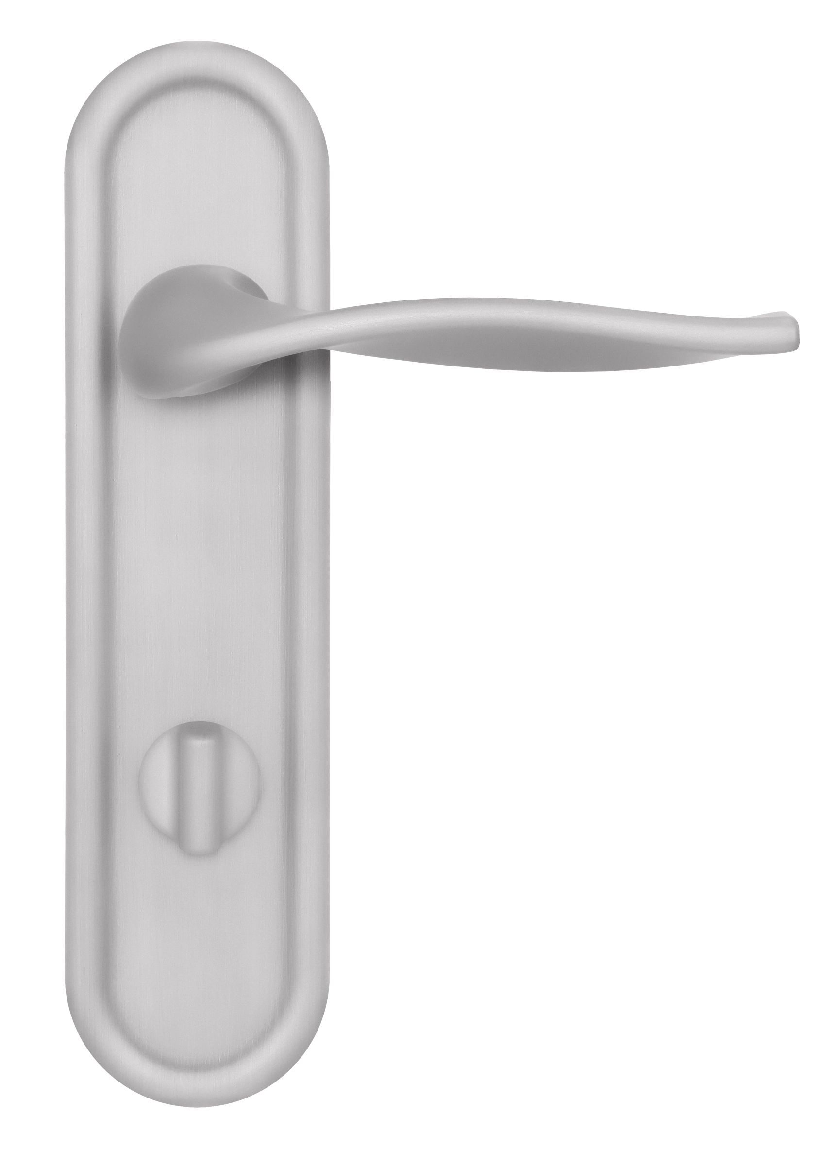 Ручка дверная SKYSCRAPER PLR SSW на планке, цвет Стокгольмский снегопад/Stockholm Snowfall фото купить в Барнауле