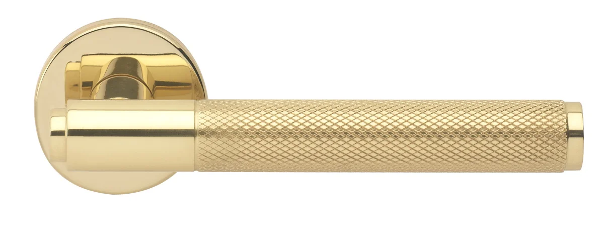 BRIDGE R6 OTL, ручка дверная с усиленной розеткой, цвет -  золото фото купить Барнаул