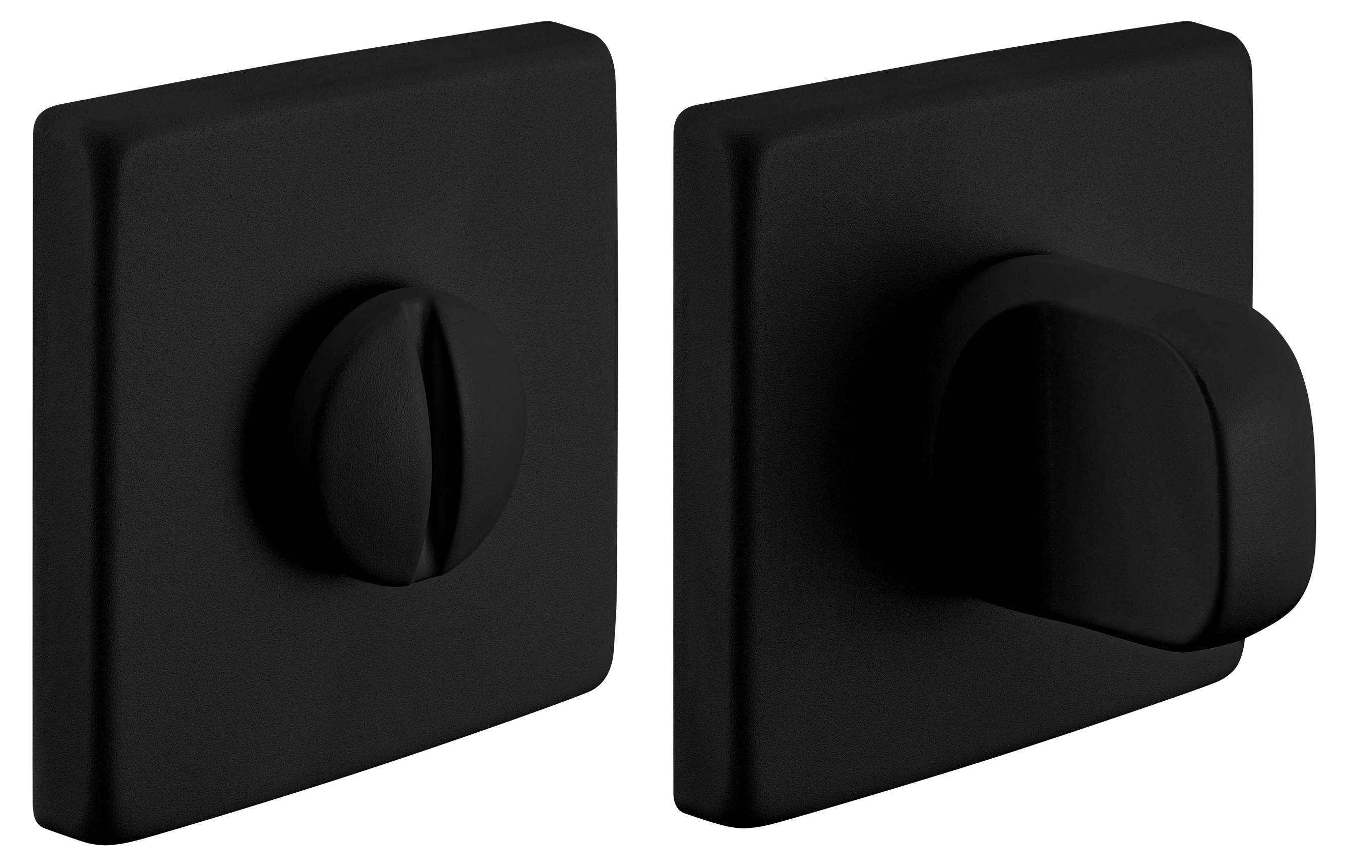 LUX-WC-S5 NERO, завертка дверная, цвет - черный фото купить Барнаул