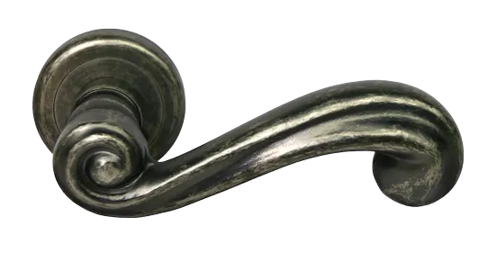 PLAZA, ручка дверная CC-1 FEA, цвет - состаренное серебро фото купить Барнаул