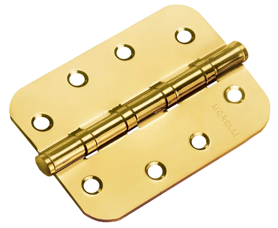 MS-C 100X70X2.5-4BB SG, петля стальная скругленная универсальная, цвет - мат.золото фото купить Барнаул