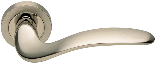 COBRA R2 NIS/NIK, ручка дверная, цвет -  матовый никель/никель фото купить Барнаул