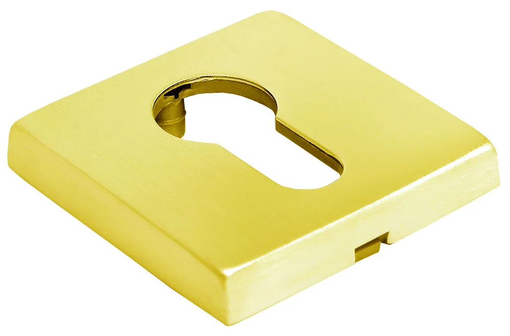 LUX-KH-S5 OSA, накладка на евроцилиндр, цвет - матовое золото фото купить Барнаул