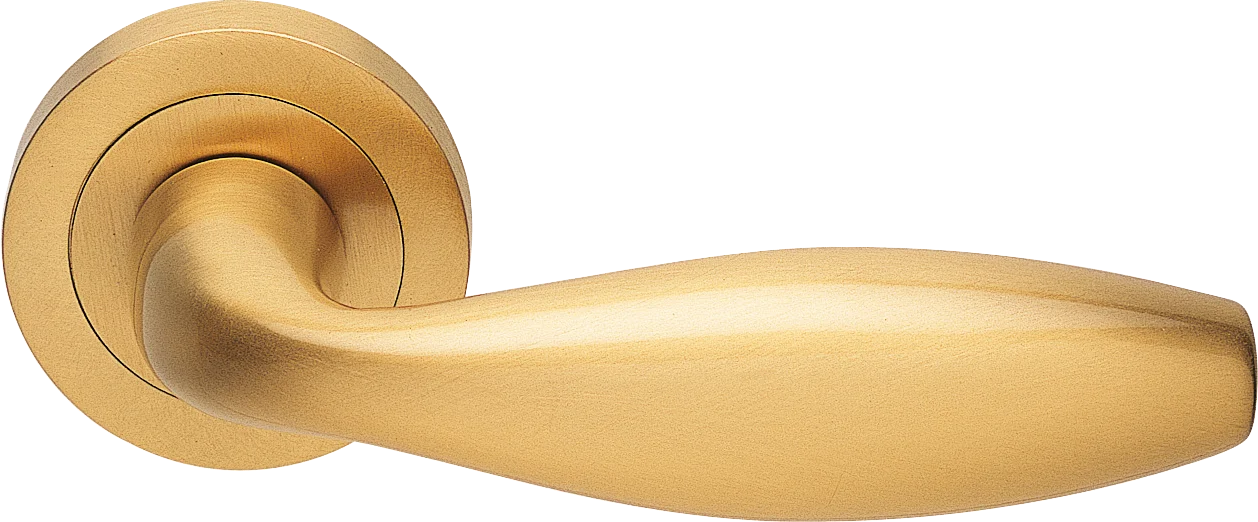 SIENA R2 OSA, ручка дверная, цвет - матовое золото фото купить Барнаул