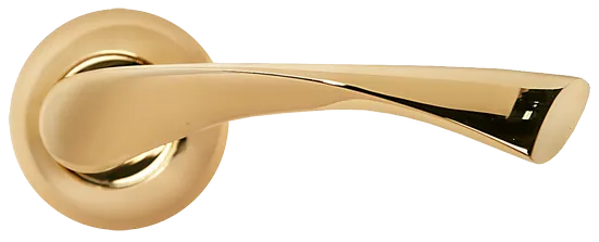 КАПЕЛЛА, ручка дверная MH-01 GP, цвет золото фото купить в Барнауле