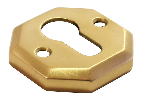 LUX-KH-Y OSA, накладка на евроцилиндр, цвет - матовое золото фото купить Барнаул
